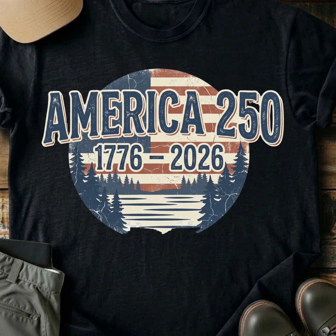 Printify T-Shirt Black / S America T-Shirt America T-Shirt