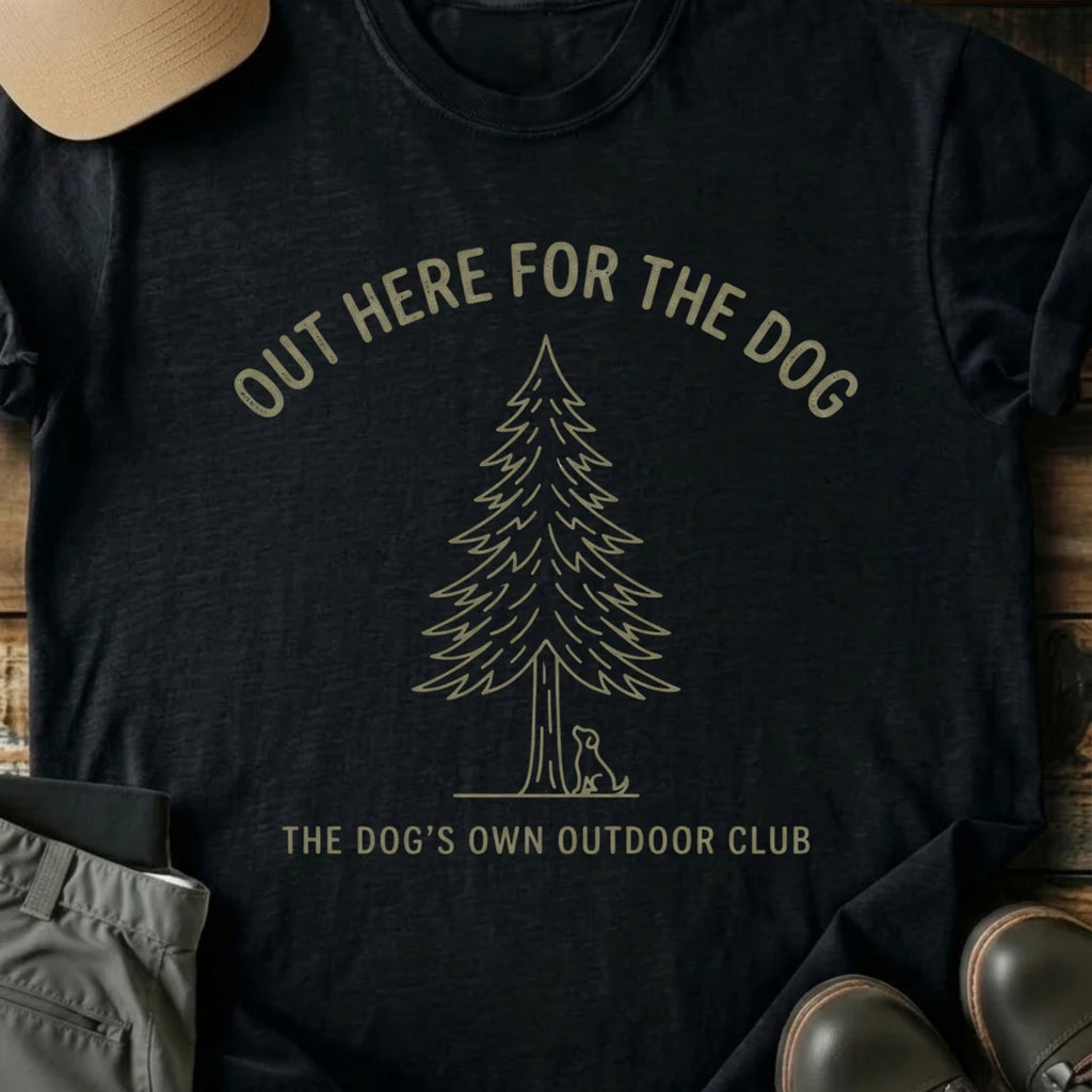Printify T-Shirt Black / S Dogs Own Outdoor Club T-Shirt Dogs Own Outdoor Club T-Shirt