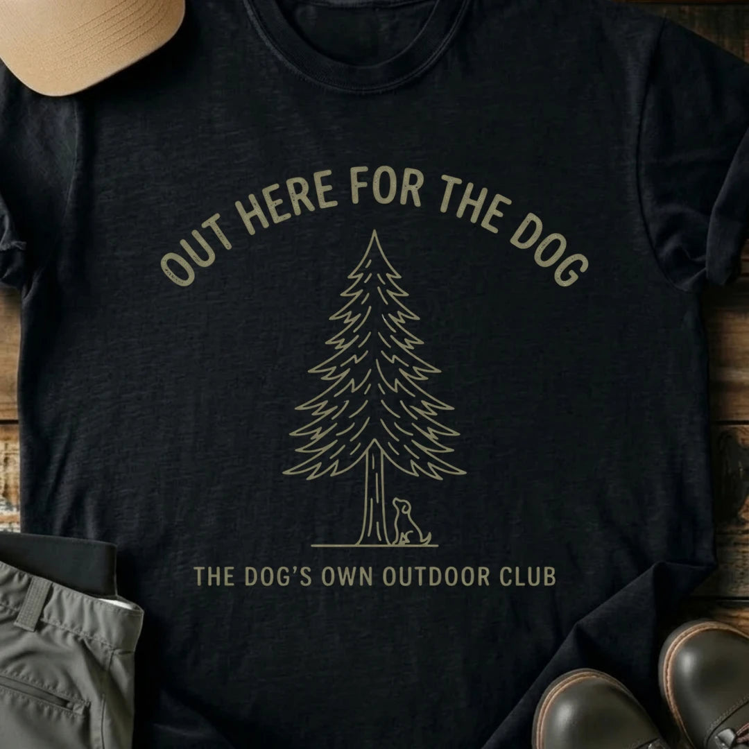 Printify T-Shirt Black / S Dogs Own Outdoor Club T-Shirt Dogs Own Outdoor Club T-Shirt