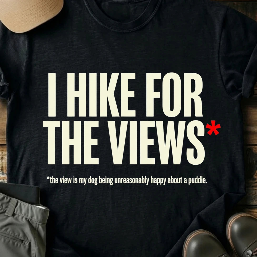 Printify T-Shirt Black / S Views T-Shirt Views T-Shirt