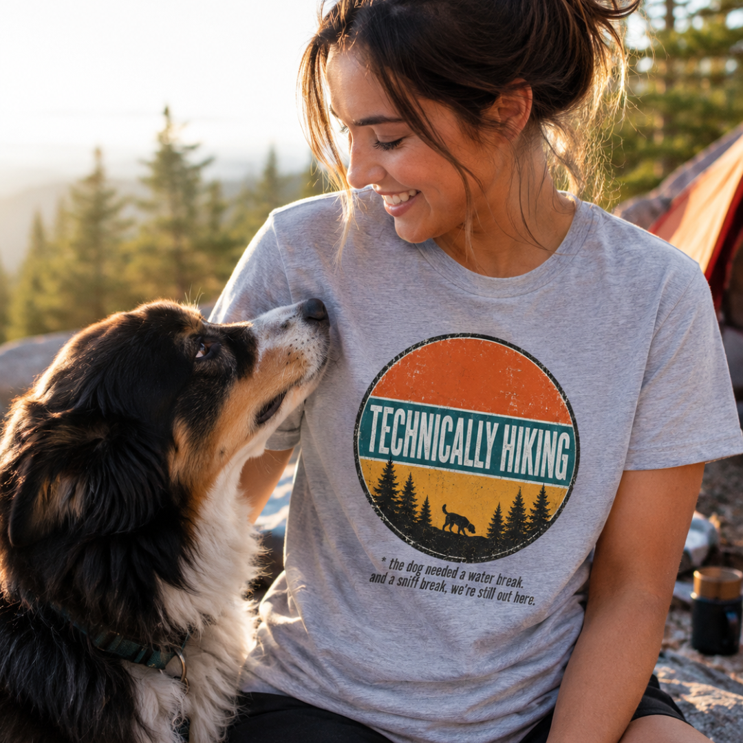Printify T-Shirt Dog Needed A Sniff Break T-Shirt Dog Needed A Sniff Break T-Shirt