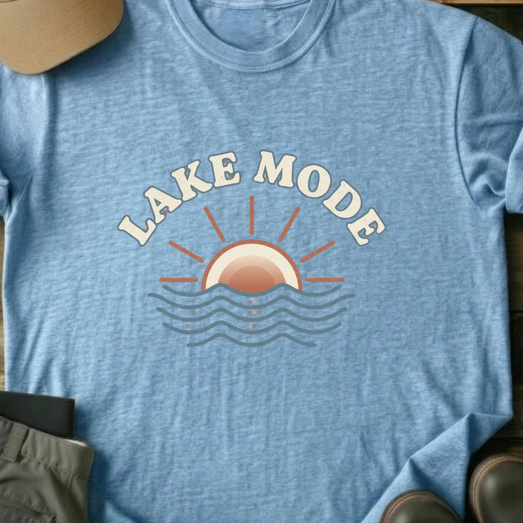 Printify T-Shirt Light Blue / S Lake M Lake M