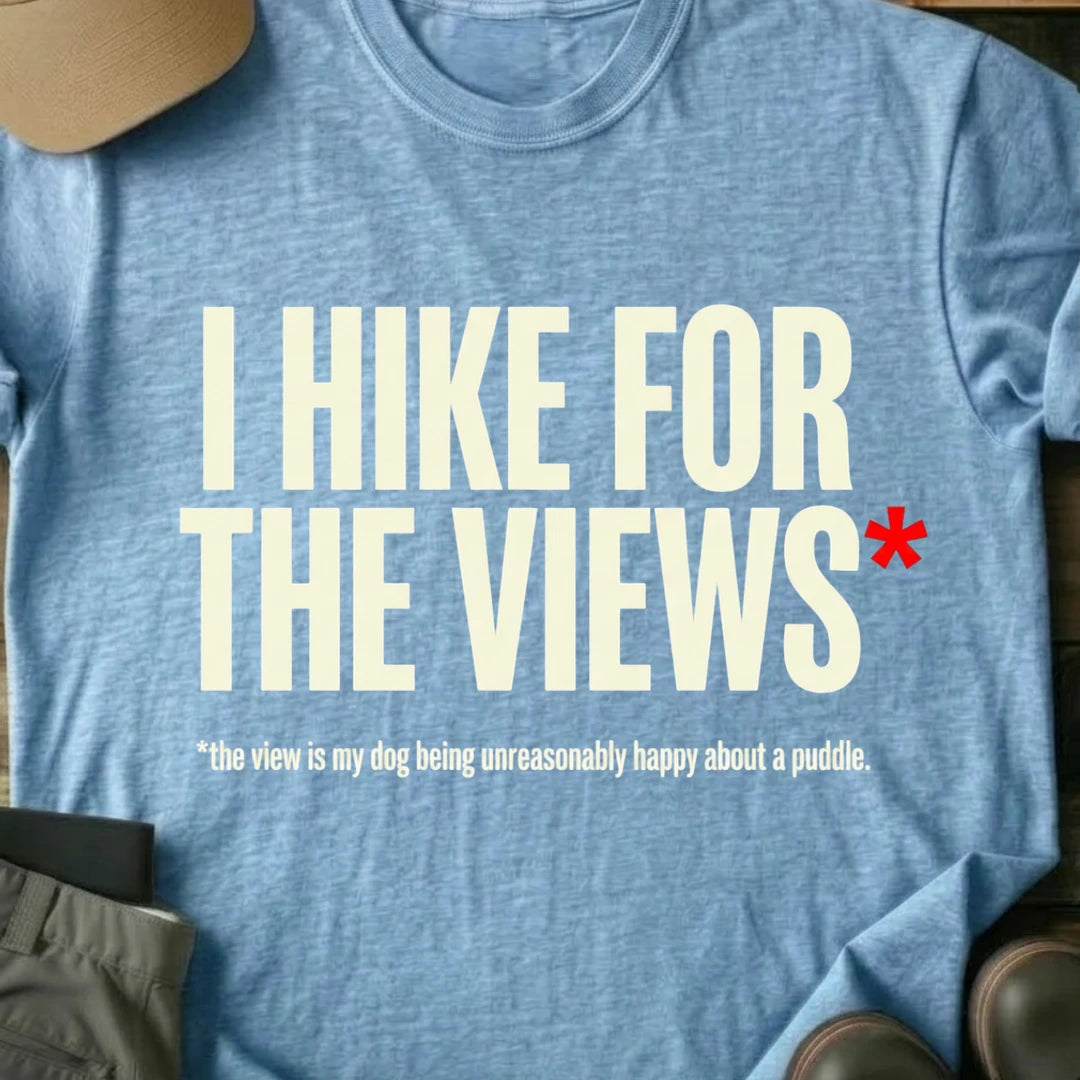 Printify T-Shirt Light Blue / S Views T-Shirt Views T-Shirt