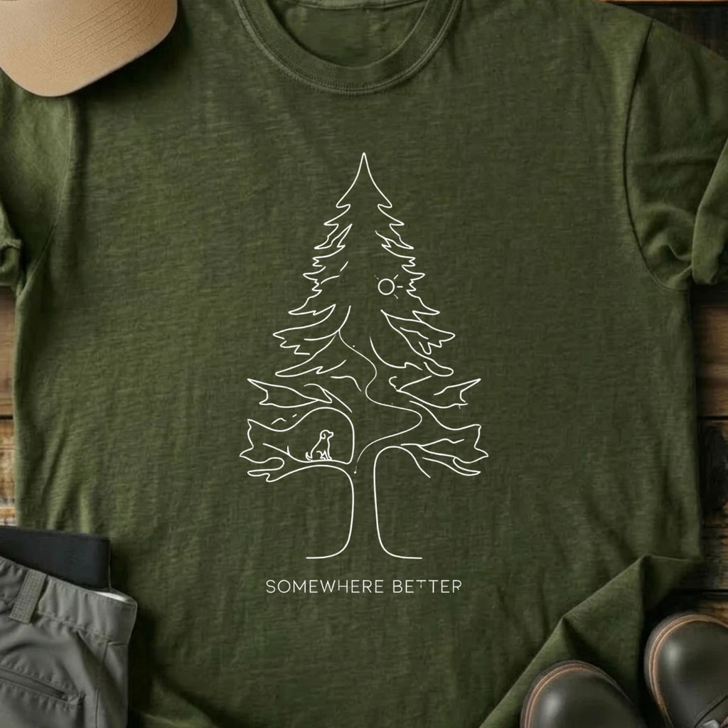 Printify T-Shirt Military Green / S 6 6
