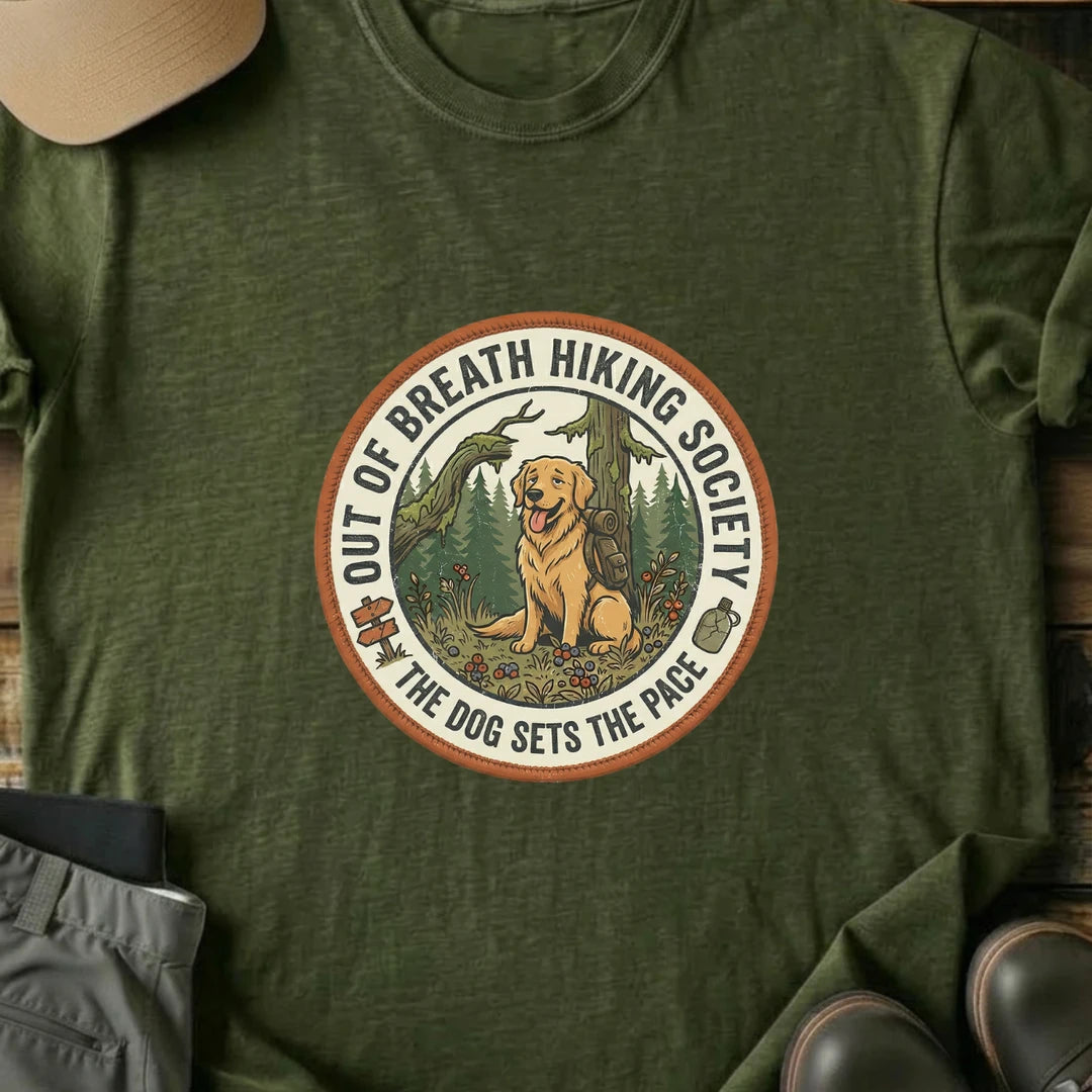Printify T-Shirt Military Green / S Dog T-Shirt Dog T-Shirt