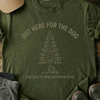Printify T-Shirt Military Green / S Dogs Own Outdoor Club T-Shirt Dogs Own Outdoor Club T-Shirt
