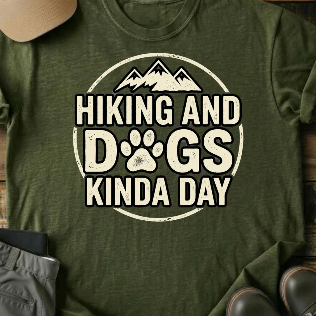 Printify T-Shirt Military Green / S Kinda Day T-Shirt Kinda Day T-Shirt