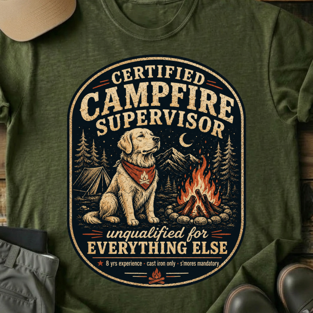 Printify T-Shirt Military Green / S Unqualified For Everything Else T-Shirt Unqualified For Everything Else T-Shirt