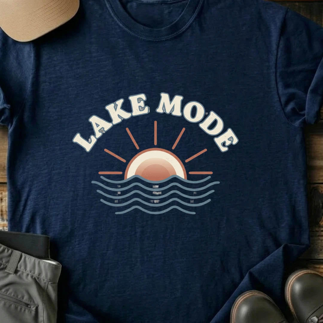 Printify T-Shirt Navy / S Lake M Lake M