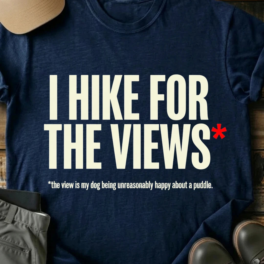Printify T-Shirt Navy / S Views T-Shirt Views T-Shirt