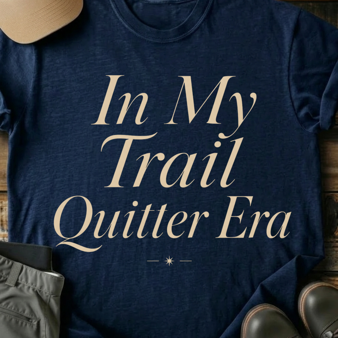 Printify T-Shirt Navy / XS In My Trail Quilter Era T-Shirt In My Trail Quilter Era T-Shirt