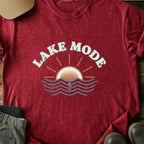 Printify T-Shirt Red / S Lake M Lake M