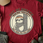 Printify T-Shirt Red / S Out of Breath T-Shirt Out of Breath T-Shirt