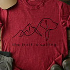 Printify T-Shirt Red / S Trail Calling T-Shirt Trail Calling T-Shirt