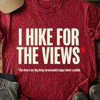 Printify T-Shirt Red / S Views T-Shirt Views T-Shirt