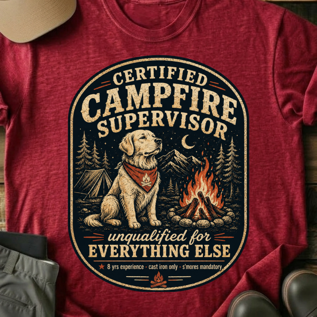 Printify T-Shirt Red / XS Unqualified For Everything Else T-Shirt Unqualified For Everything Else T-Shirt
