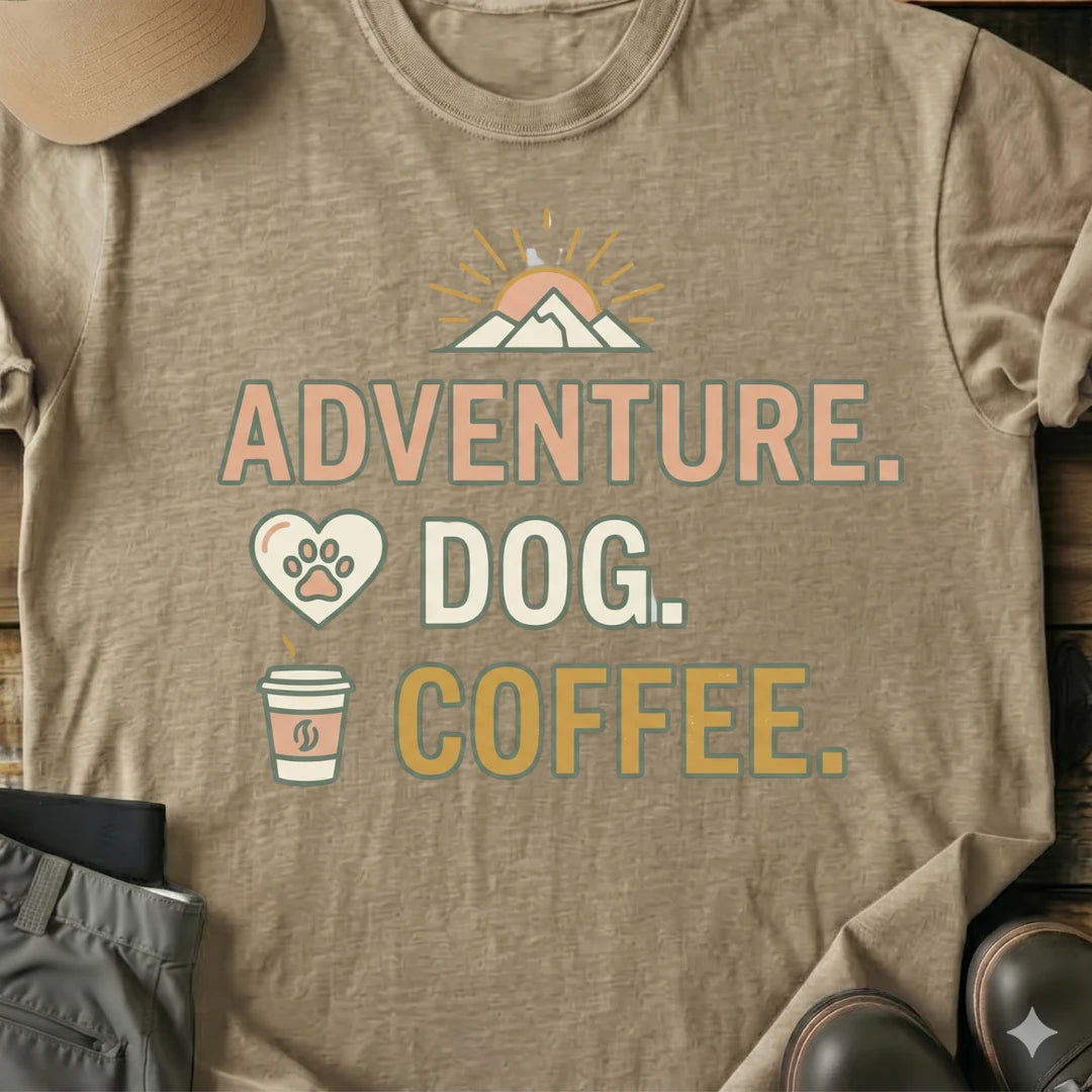 Printify T-Shirt Sand / S Adventure T-Shirt Adventure T-Shirt
