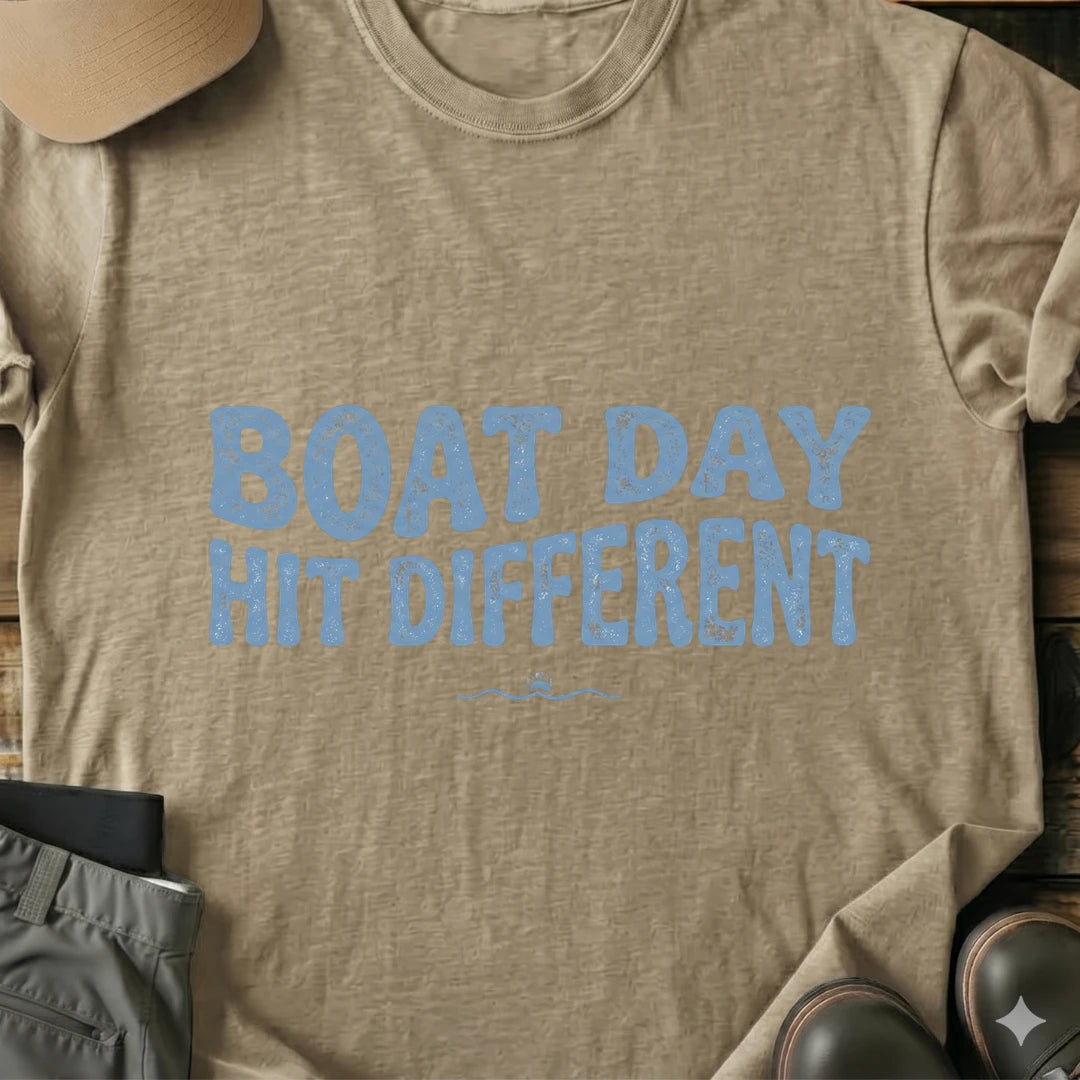 Printify T-Shirt Sand / S Boat Day T-Shirt Boat Day T-Shirt
