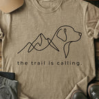 Printify T-Shirt Sand / S Trail Calling T-Shirt Trail Calling T-Shirt