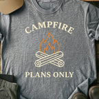 Printify T-Shirt Sport Grey / S Campfire Plans Only T-Shirt Campfire Plans Only T-Shirt