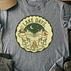 Printify T-Shirt Sport Grey / S Lake Days T-Shirt Lake Days T-Shirt