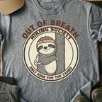 Printify T-Shirt Sport Grey / S Out of Breath T-Shirt Out of Breath T-Shirt