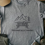 Printify T-Shirt Sport Grey / S technically hiking bench technically hiking bench