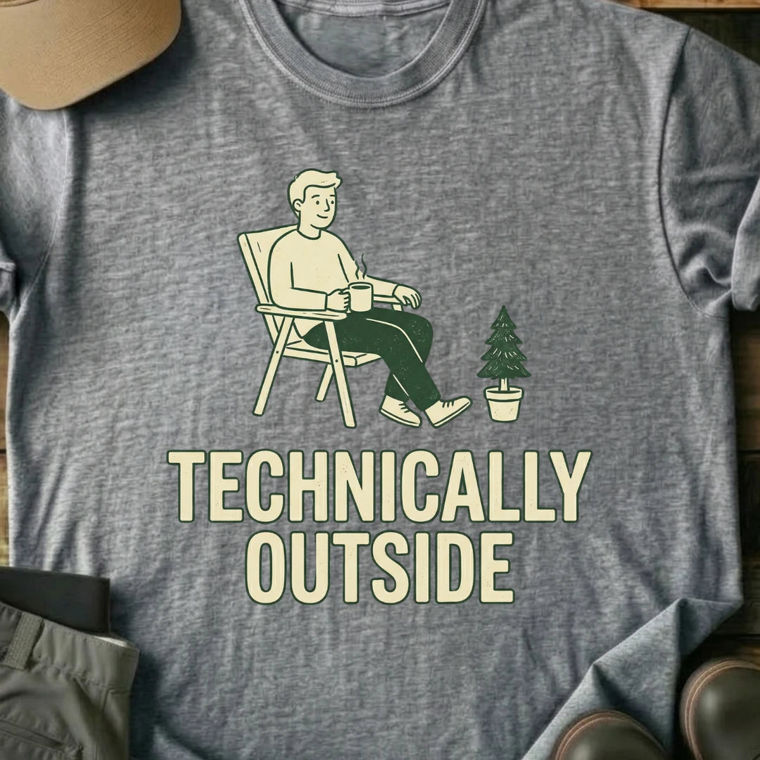 Printify T-Shirt Sport Grey / S Technically Outside T-Shirt Technically Outside T-Shirt