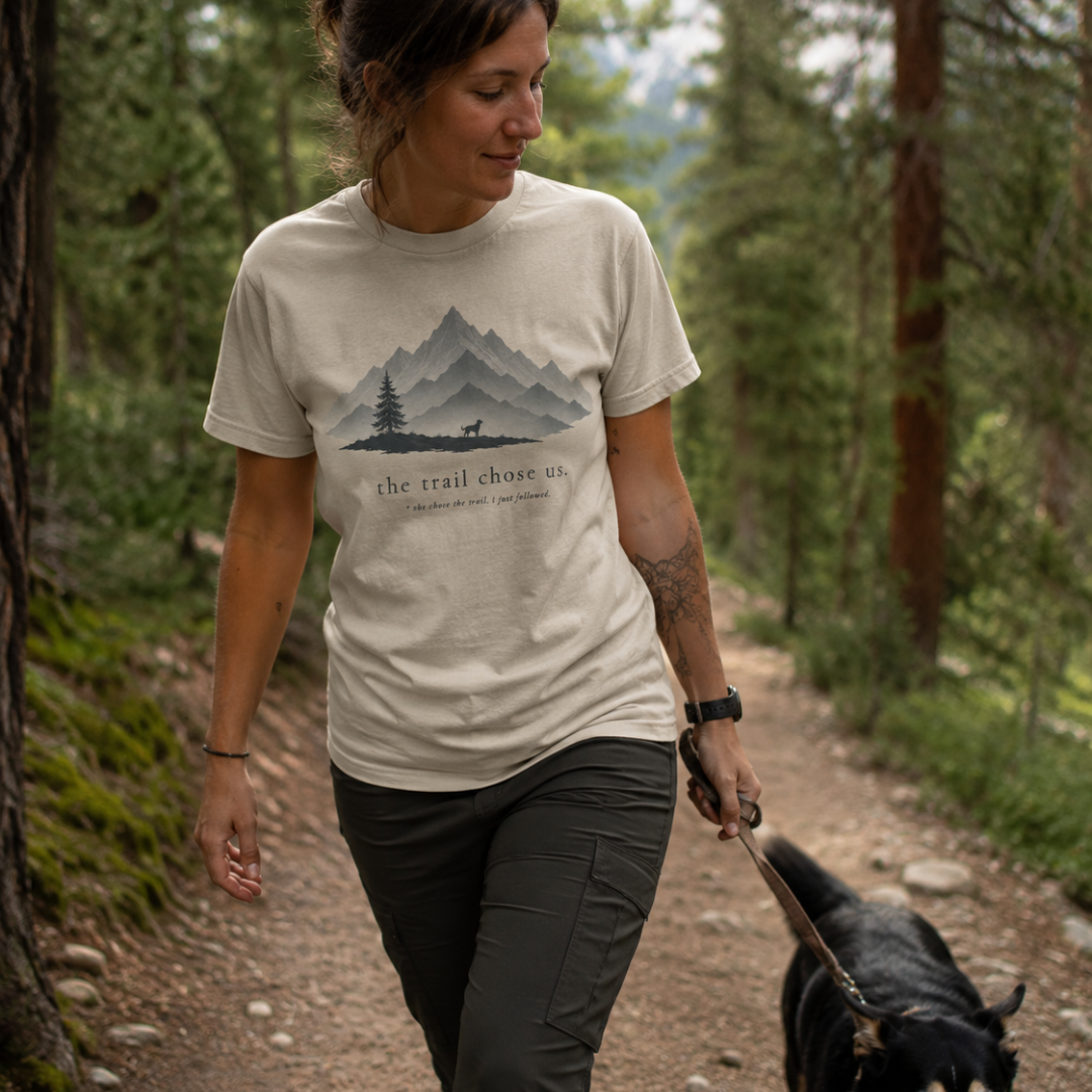 Printify T-Shirt The Trail Choose Us T-Shirt The Trail Choose Us T-Shirt