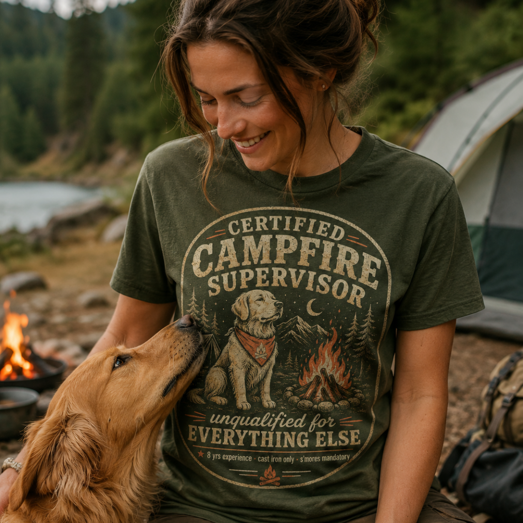 Printify T-Shirt Unqualified For Everything Else T-Shirt Unqualified For Everything Else T-Shirt